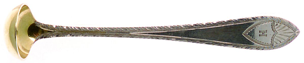 Faneuil-Engraved (Strl, 1910, Version 2) Mustard Spoon by Tiffany & CO SILVER-1