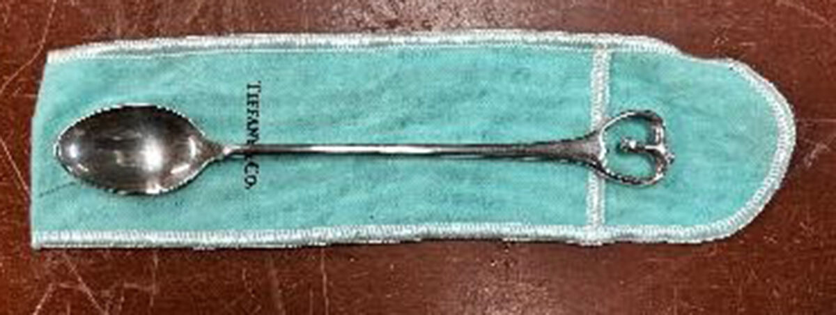 Apple (Sterling) Infant Feeding Spoon by Tiffany & CO SILVER-1