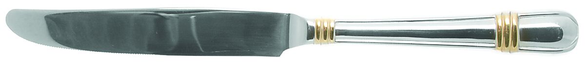 Gold Ariel (Stainless, Gold Acct) New French Hollow Knife by Towle Silver-1