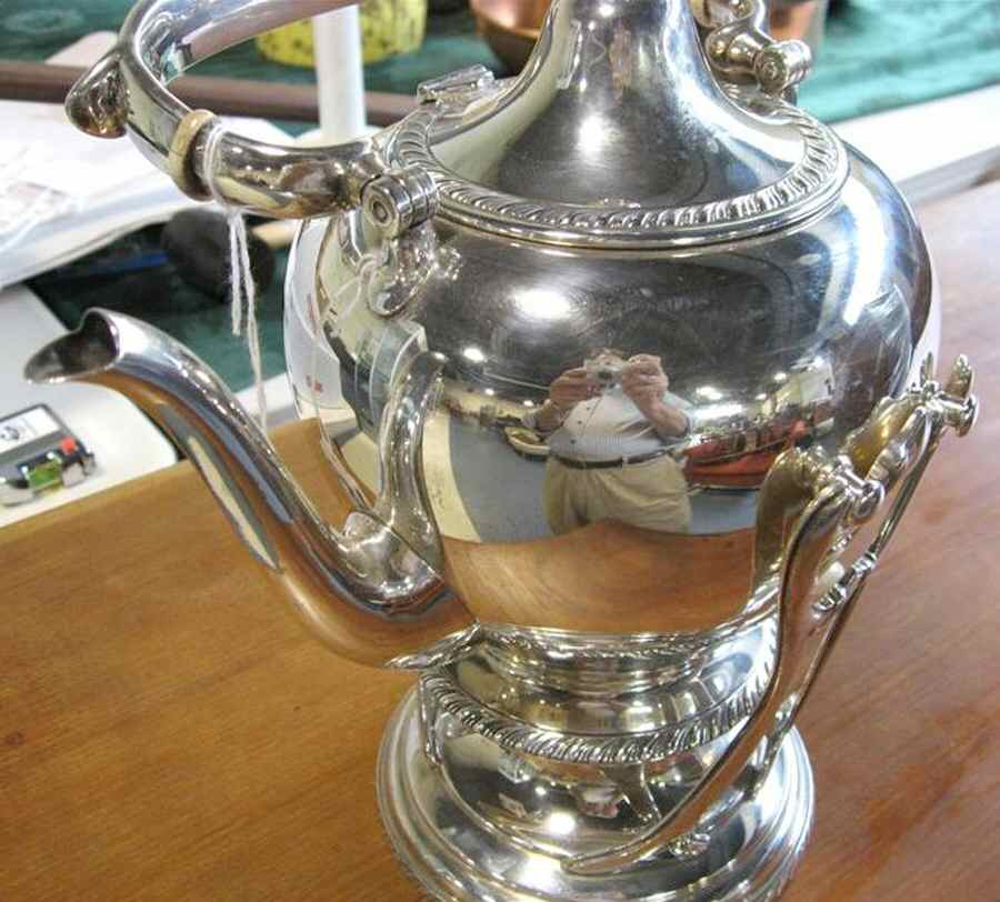 23712 (Sterling, Hollowware) Kettle, Stand & Burner by Tiffany & CO SILVER-1