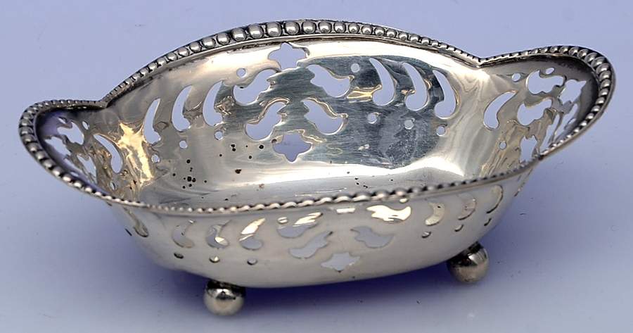 13732 (Sterling, Hollowware) Nut Dish by Tiffany & CO SILVER-1