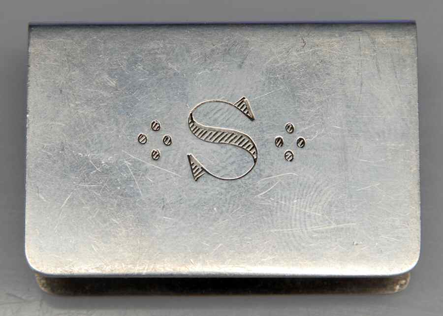 22470 (Sterling, Hollowware) Match Box Cover by Tiffany & CO SILVER-1