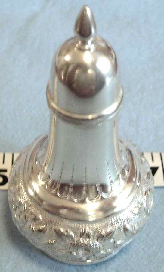 1756 (Sterling, Hollowware) Snuff Container with Snuff Spoon Lid by Tiffany & CO SILVER-1