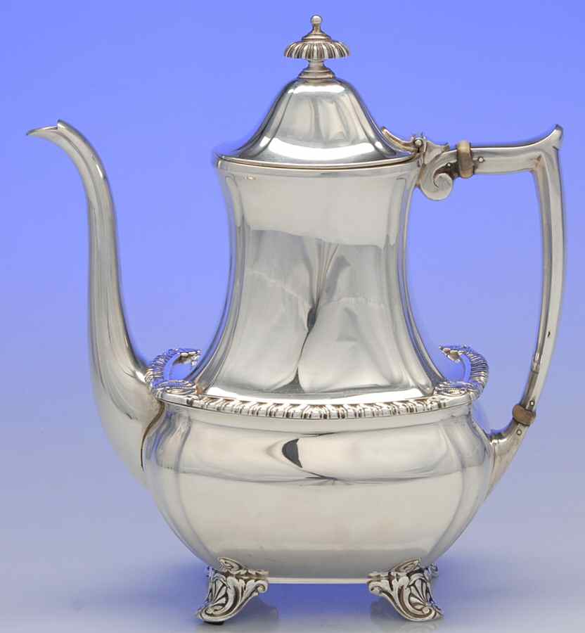 22034 (Sterling, Hollowware) Coffee Pot by Tiffany & CO SILVER-1
