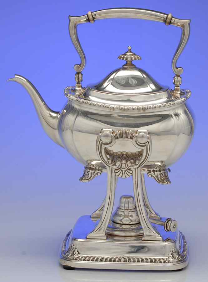 22034 (Sterling, Hollowware) Kettle, Stand & Burner by Tiffany & CO SILVER-1