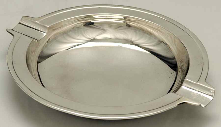 21881 (Sterling, Hollowware) 5" Ashtray by Tiffany & CO SILVER-1