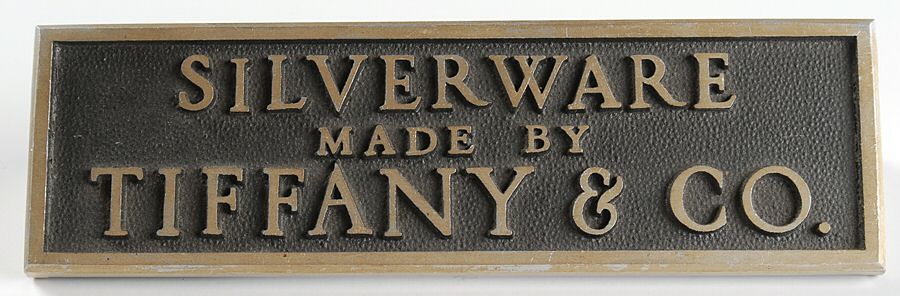 Advertising Signs Advertising Sign by Tiffany & CO SILVER-1