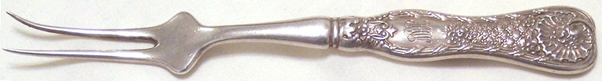 1150 (Sterling) Individual Fruit Fork with Silverplate Tines by Tiffany & CO SILVER-1