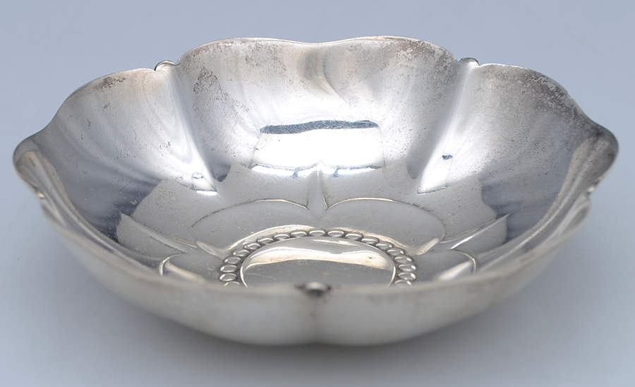 22954 (Sterling, Hollowware) Nut Dish by Tiffany & CO SILVER-1