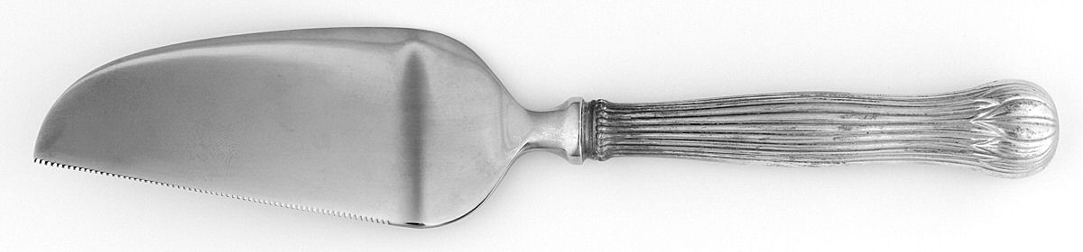 Botanical- Lotus (Sterling) Cheese Knife with Stainless Blade by Tiffany & CO SILVER-1