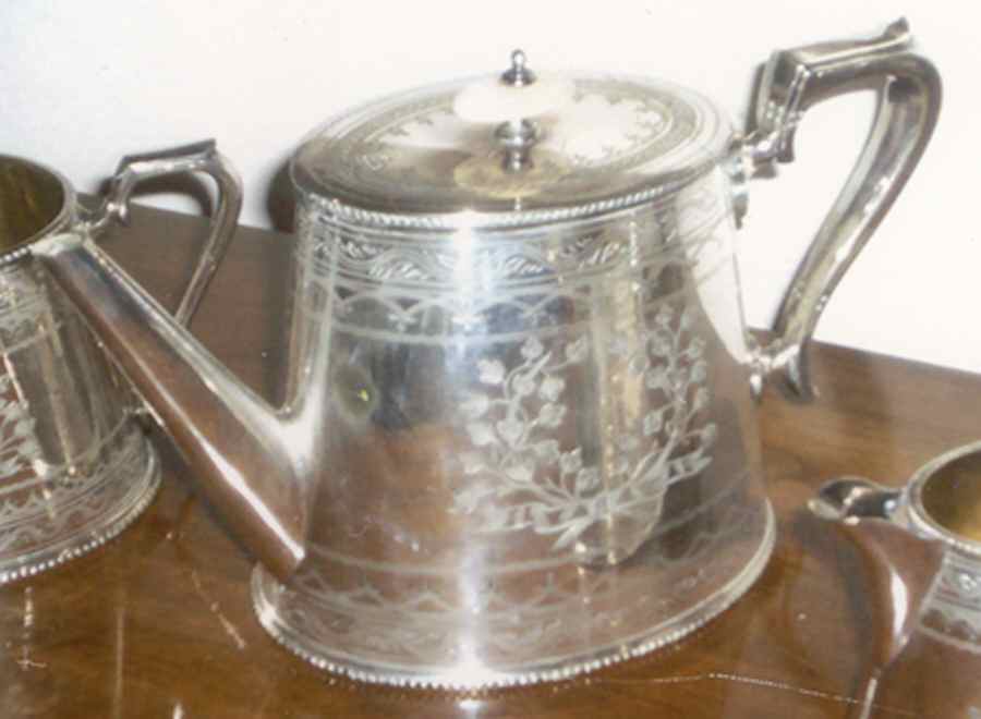 10870 (Silverplate, Hollowware) Teapot by Tiffany & CO SILVER-1