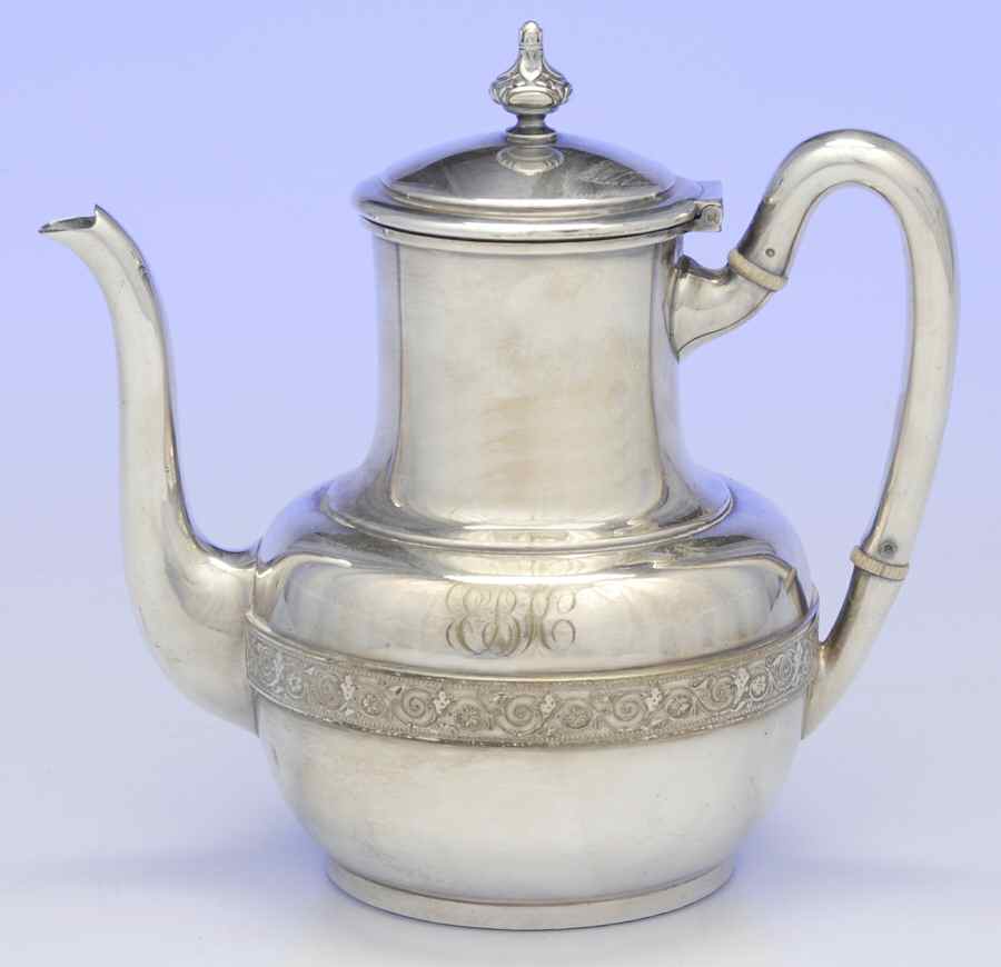 9330 (Silverplate, Hollowware) Silverplate Mini Coffee Pot by Tiffany & CO SILVER-1