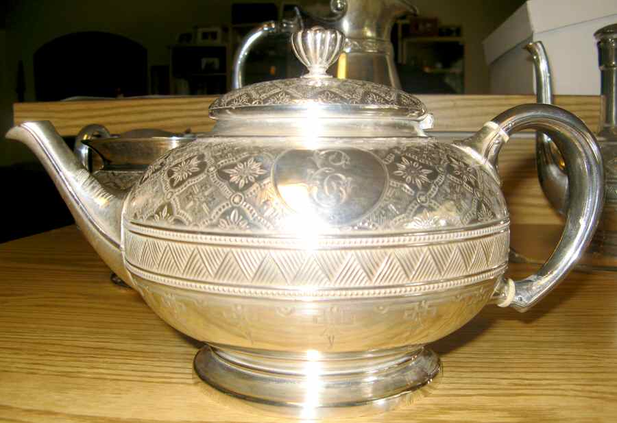 3750 (Sterling, Hollowware) Teapot by Tiffany & CO SILVER-1