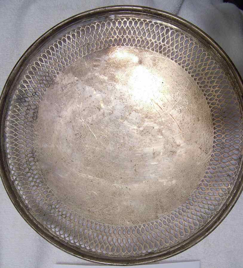 2491 (Sterling, Hollowware) 10" Round Tray by Tiffany & CO SILVER-1