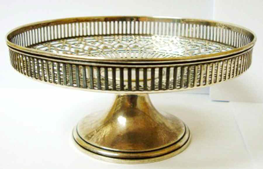 9265A (Sterling, Hollowware) Short Sterling Compote by Tiffany & CO SILVER-1