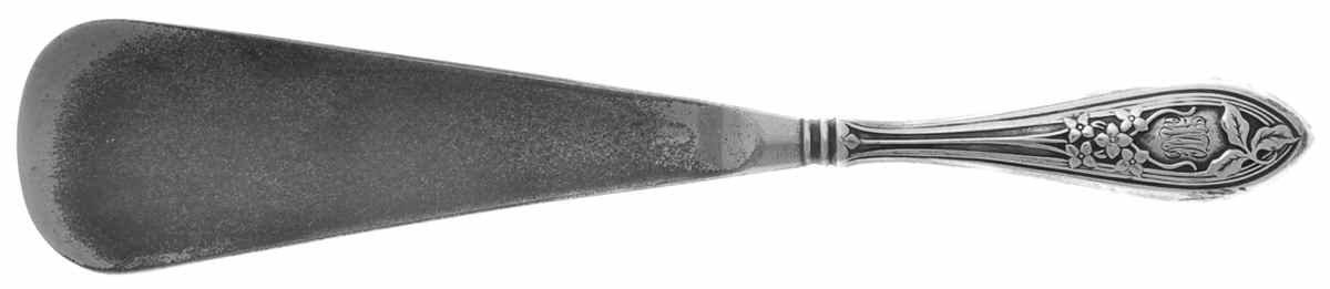 Sterling Hollowware Shoe Horn with Silverplate Blade by Theodore W. Foster & Bro.-1