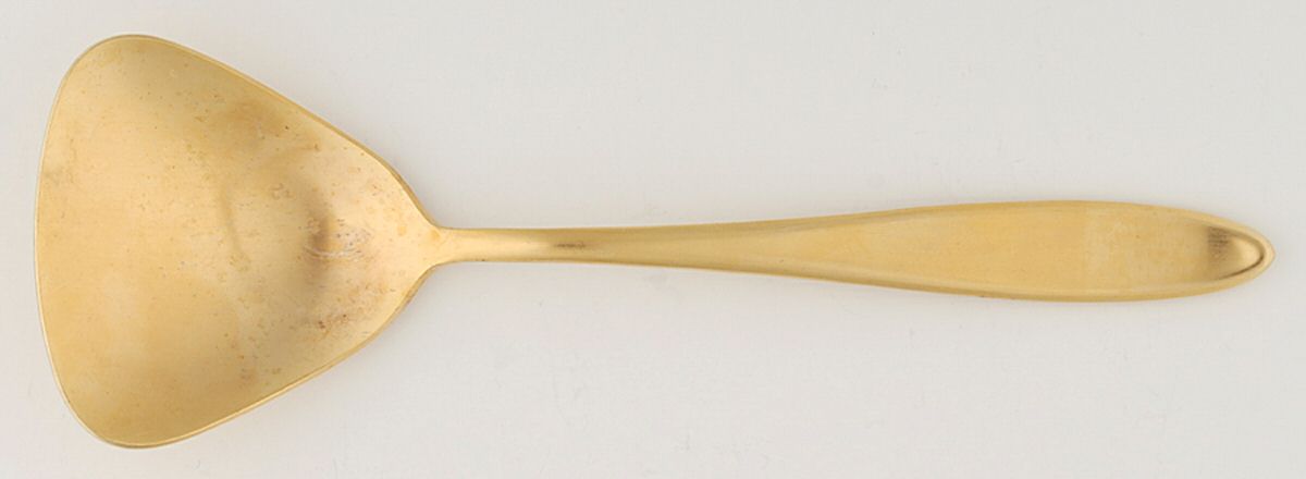 Gold Mark VII (Gold Electroplate) Tablespoon (Serving Spoon) by Towle Silver-1