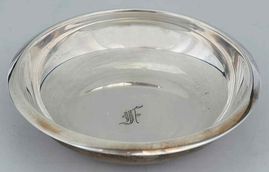 23516 (Sterling, Hollowware) Butter Pat by Tiffany & CO SILVER-1