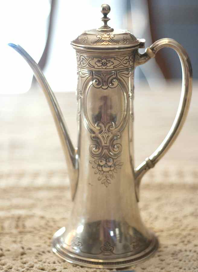 18279 (Sterling, Hollowware) Chocolate Pot by Tiffany & CO SILVER-1