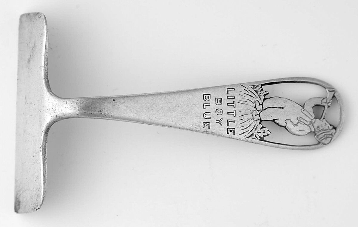 Little Boy Blue (Sterling) Food Pusher Solid by Thomae Company-1