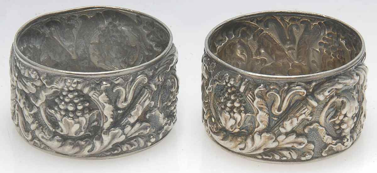 7310 (Silverplate, Hollowware) (Set of 2) Individual Open Salt by Tiffany & CO SILVER-1