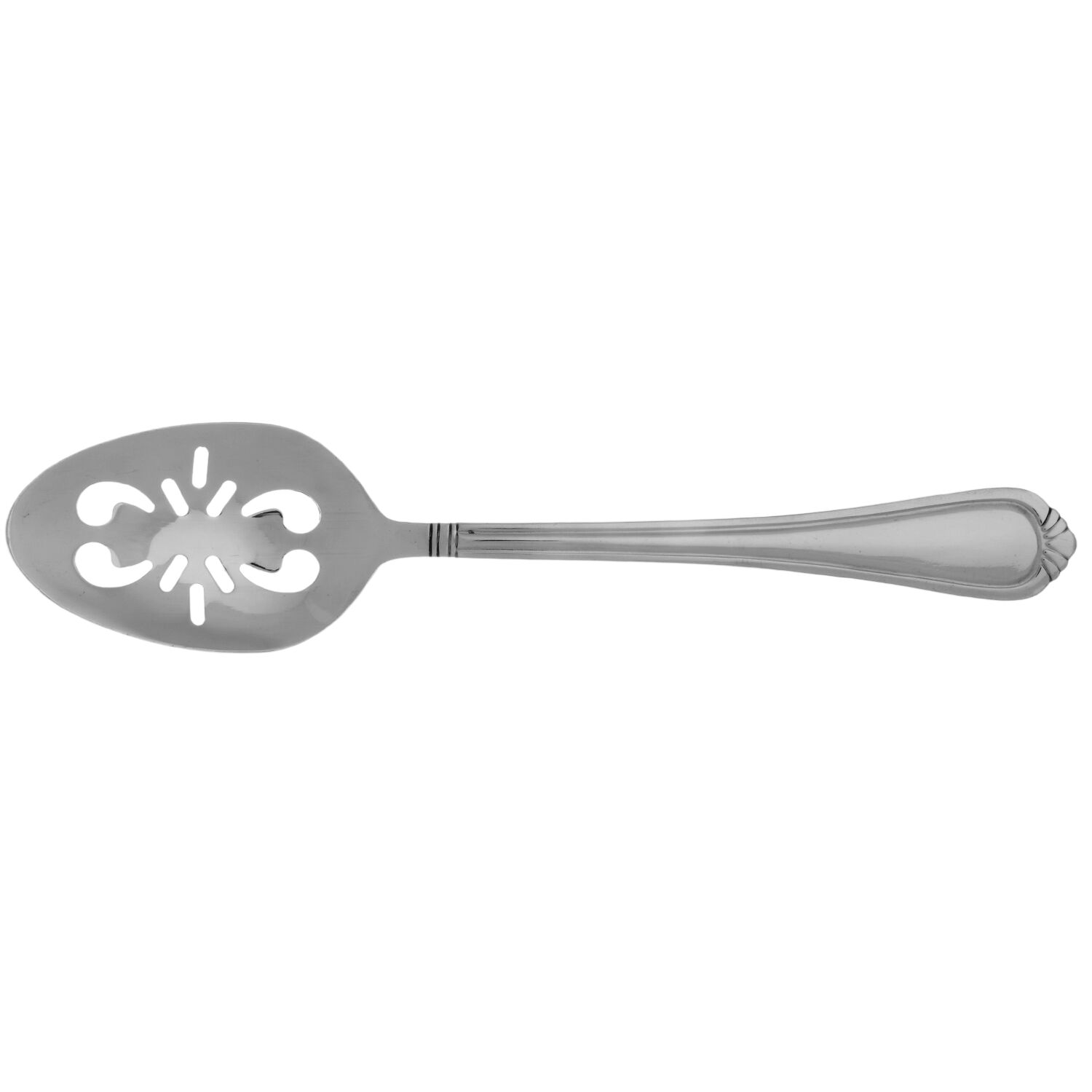 Jasmine (Stainless) Pierced Tablespoon (Serving Spoon) by Towle Silver-1