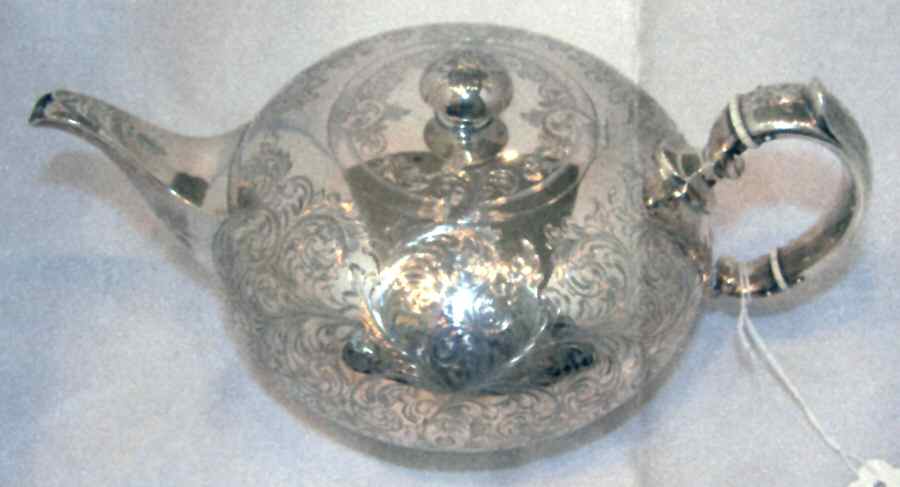 G1004 (Sterling, Hollowware) Teapot by Tiffany & CO SILVER-1