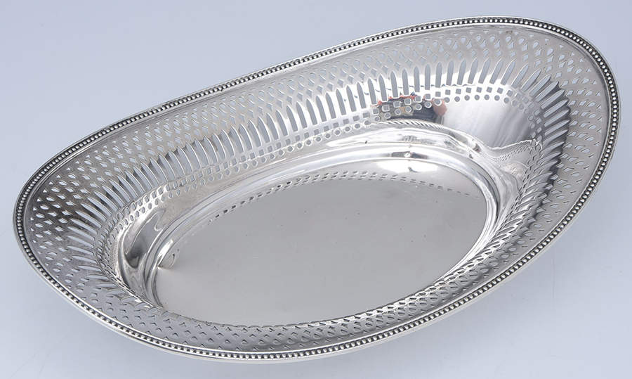 18198A (Sterling, Hollowware) 12" Bread Tray by Tiffany & CO SILVER-1