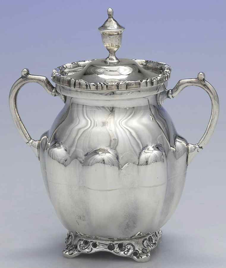 TBO3 (Sterling, Hollwware) Sugar Bowl & Lid by Taller Borda Retailer-1
