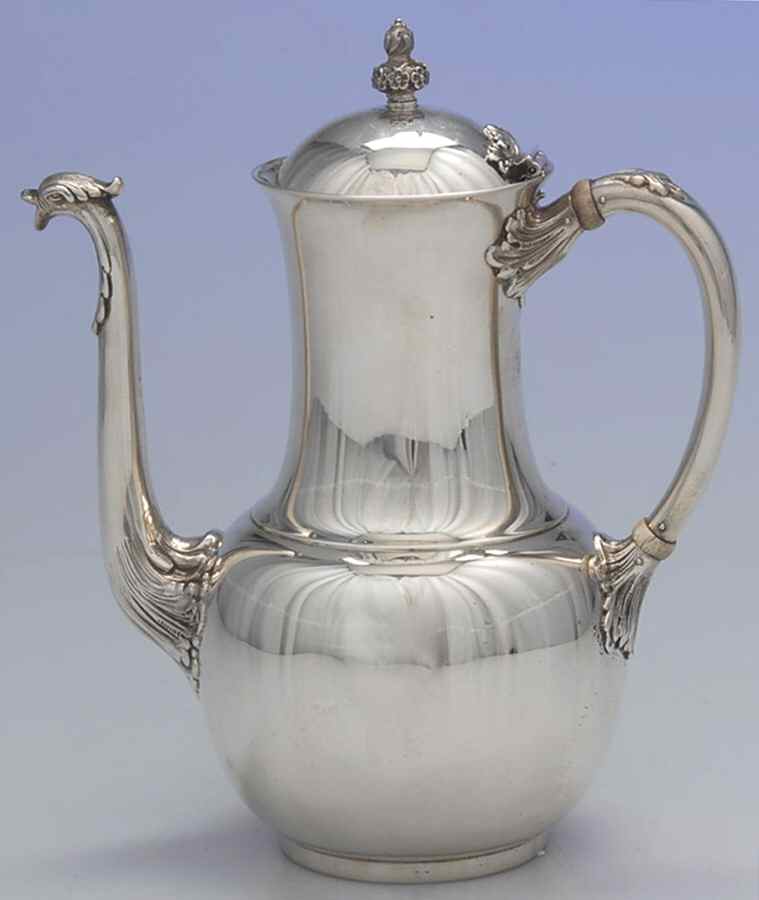8572 (Sterling, Hollowware) Mini Coffee Pot by Tiffany & CO SILVER-1