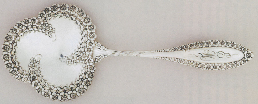 Forget-Me-Not (Sterling, 1900) Solid Bon Bon Spoon by Tiffany & CO SILVER-1