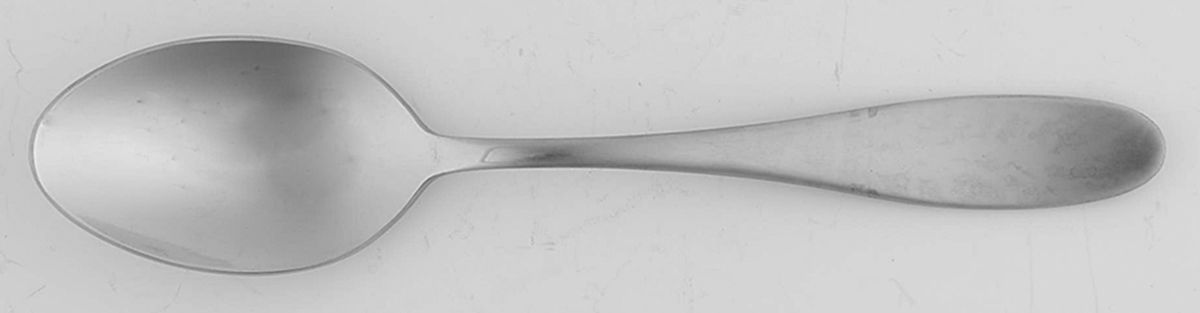 Satin Petal (Stainless) Place/Oval Soup Spoon by Towle Silver-1