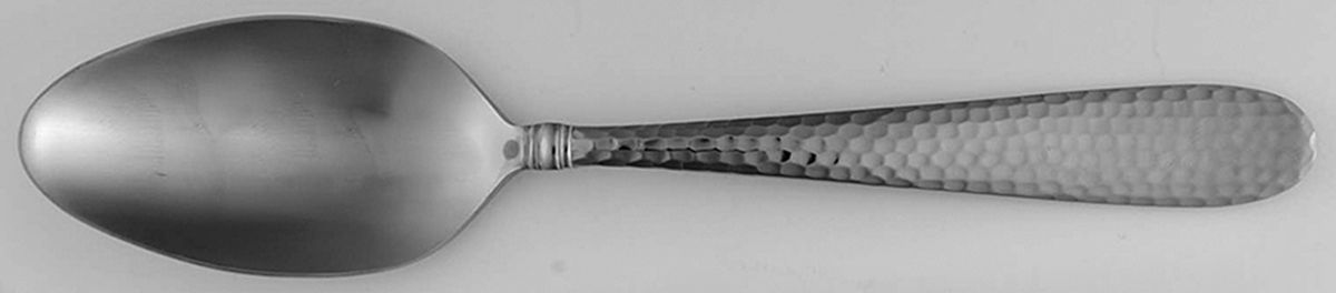Logan Hammer Ring (Stainless) Place/Oval Soup Spoon by Towle Silver-1