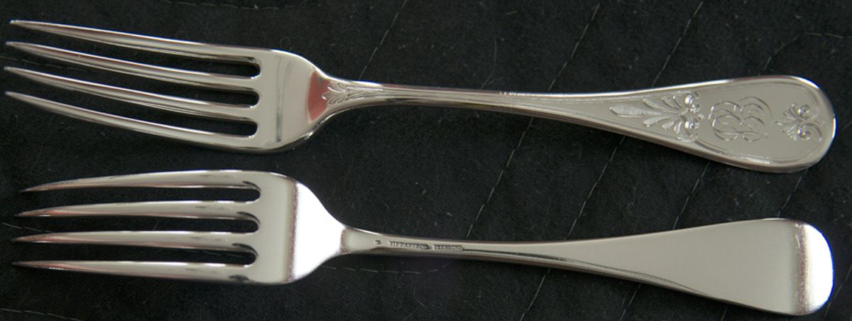TIS87 (Sterling) Fork by Tiffany & CO SILVER-1