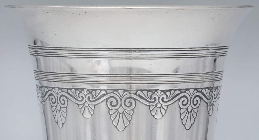 17040 (Sterling, Hollowware) 12'' Trumpet Vase by Tiffany & CO SILVER-4