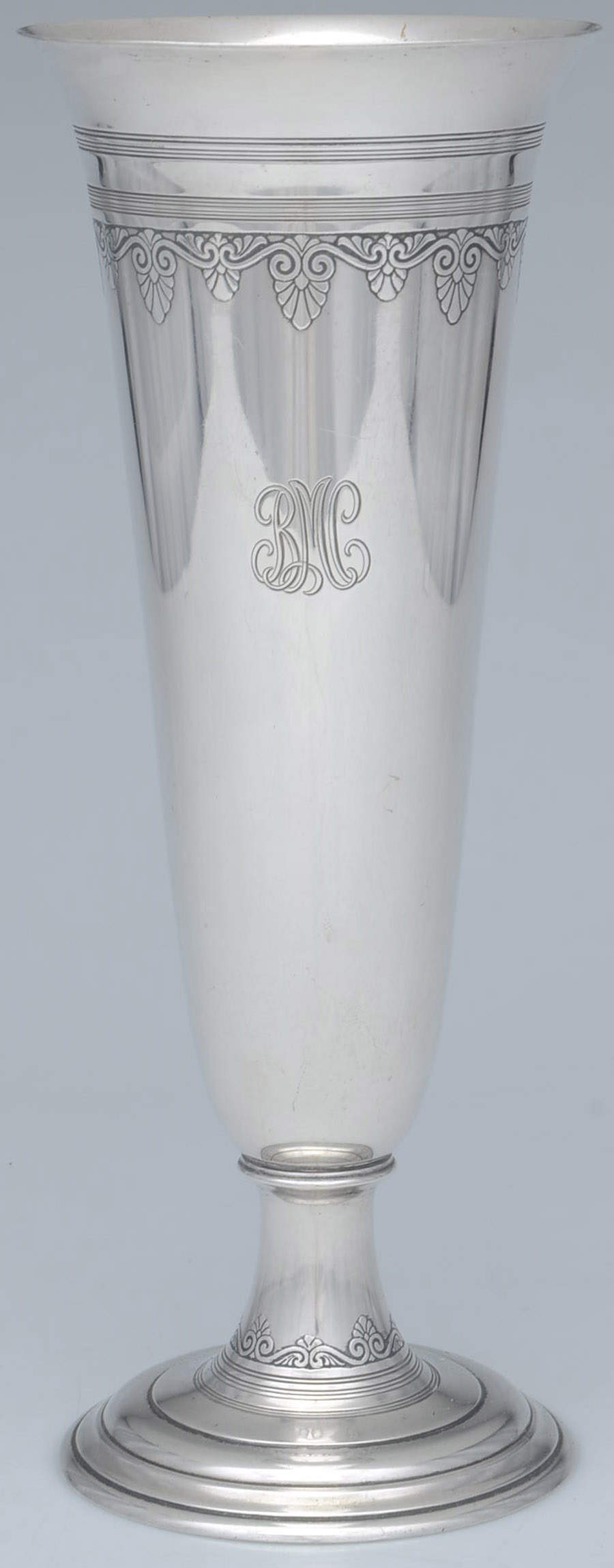 17040 (Sterling, Hollowware) 12'' Trumpet Vase by Tiffany & CO SILVER-1