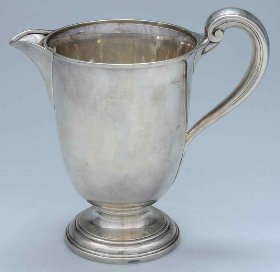 18214 (Sterling, Hollowware) 52 Oz Ice Lip Water Pitcher by Tiffany & CO SILVER-1
