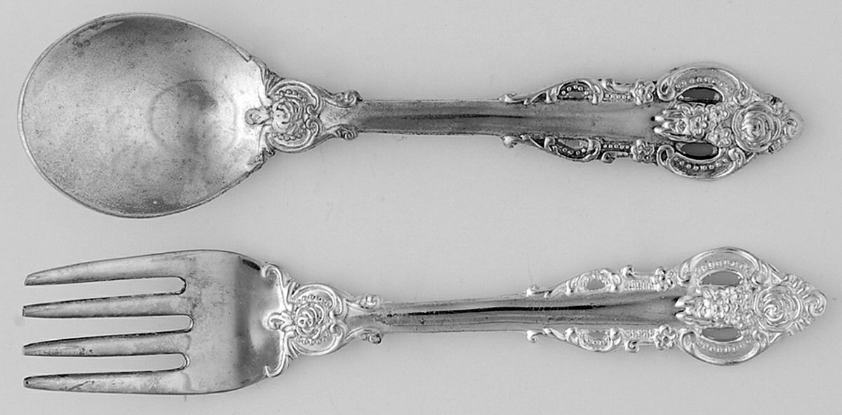 TWS503 (Silverplate) 2 Pc Baby Set (BF, BS) by Towle Silver-1
