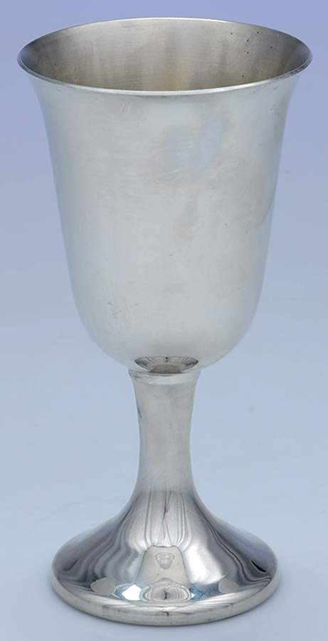 Pewter Hollowware Water Goblet by Trinac Metalcrafts-1