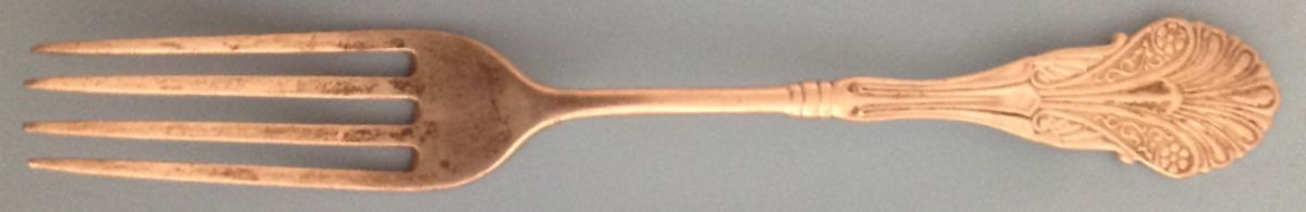 TIS90 (Sterling) Fork by Tiffany & CO SILVER-1