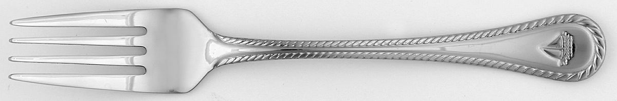 Nautical (Stainless) Individual Salad Fork by Towle Silver-1