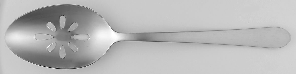 Alexander (Stainless) Pierced Tablespoon (Serving Spoon) by Towle Silver-1
