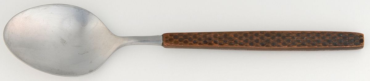 TWS519 (Stainless-Bronze) Place/Oval Soup Spoon by Towle Silver-1