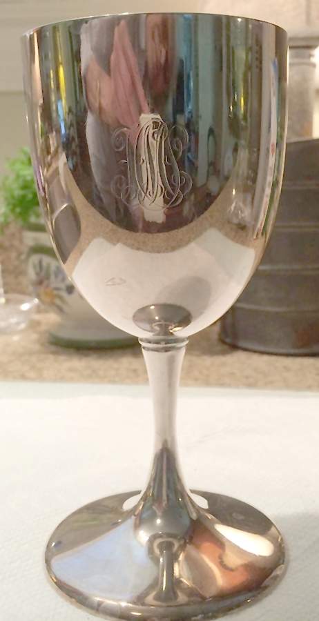 7208 (Sterling, Holloware) Water Goblet by Tiffany & CO SILVER-1