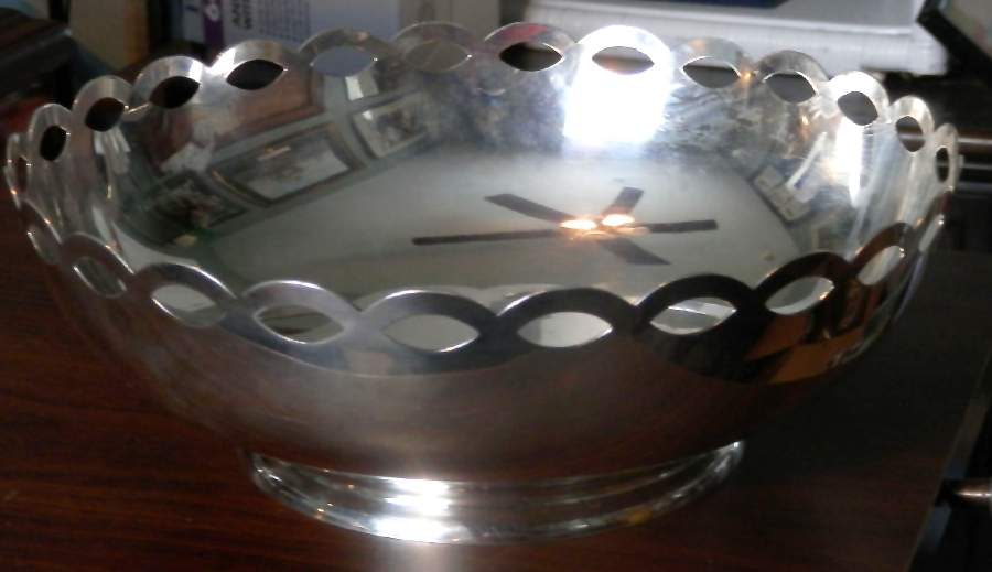 25207 (Sterling, Hollowware) 10" Round Footed Centerpiece by Tiffany & CO SILVER-1