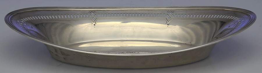 17780A (Sterling, Hollowware) 11" Bread Tray by Tiffany & CO SILVER-1