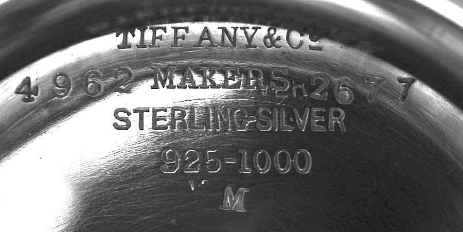 4962 (Sterling, Hollowware) Soup Tureen w/Silverplate Strainer by Tiffany & CO SILVER-4