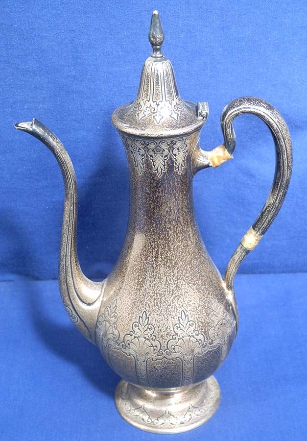16266 (Sterling, Hollowware) Sterling Demitasse Pot by Tiffany & CO SILVER-1