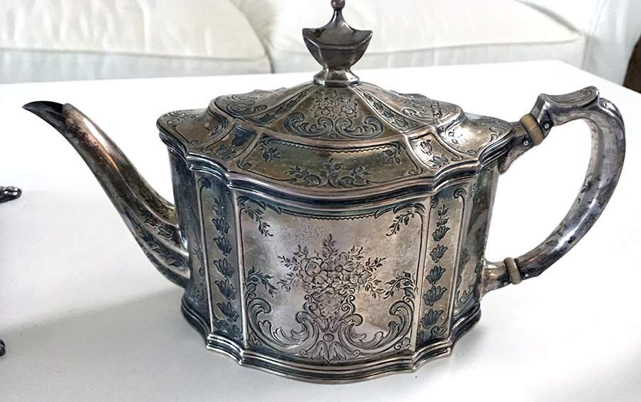 10693 (Sterling, Hollowware) Teapot by Tiffany & CO SILVER-1