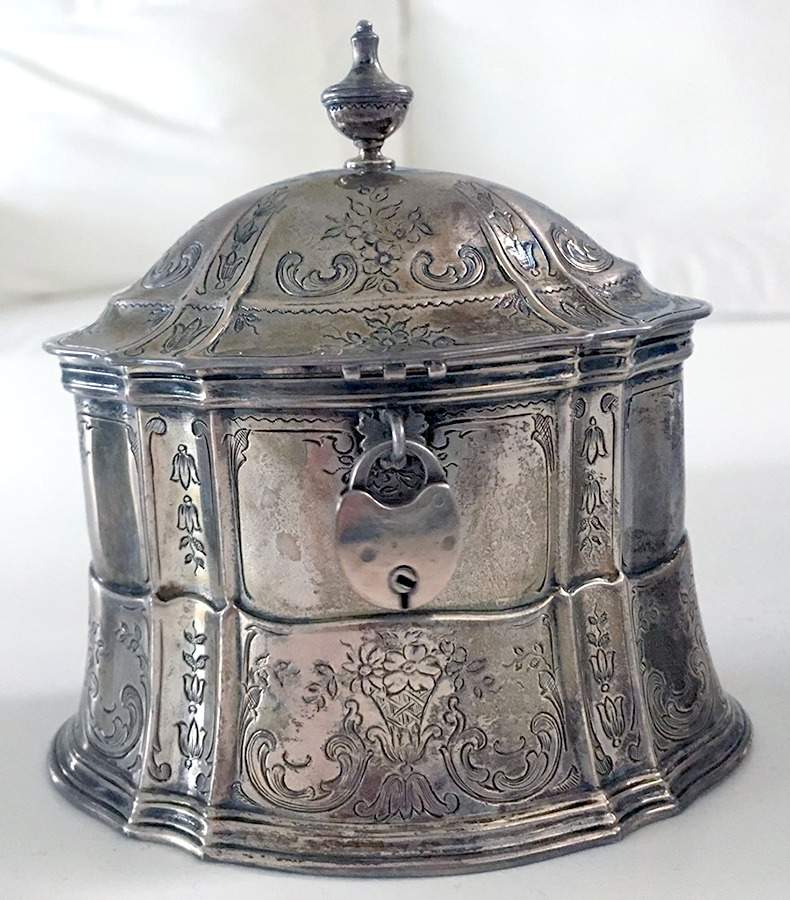 10693 (Sterling, Hollowware) Sugar Bowl & Lid by Tiffany & CO SILVER-1